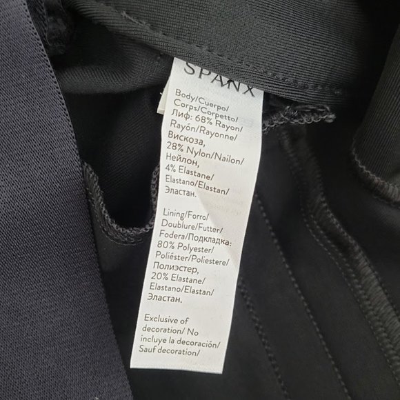 SPANX the perfect pants ankle piped skinny petite Sz L NEW - Picture 7 of 8